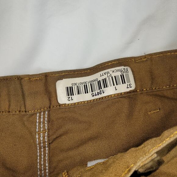 Carhartt Pants Mens Sz 34x32 Beige Canvas Carpenter Gorpcore Grunge Workwear - Picture 12 of 16